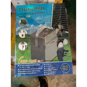 Duravolt 5in1 Solar Rechargeable Pack