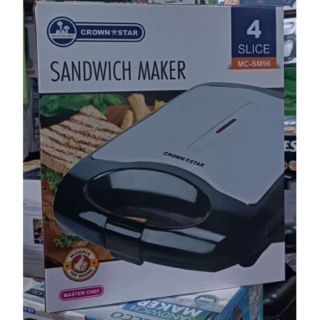 Master Chef Electric 4 Slice Bread Toaster / Sandwich Maker