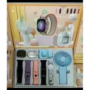 Vibers Smart Watch With Ear Pods And Fan