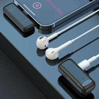 K6 Professional Wireless Microphone Live Streaming Mobile Phone Recording Lapel Clip Microphone