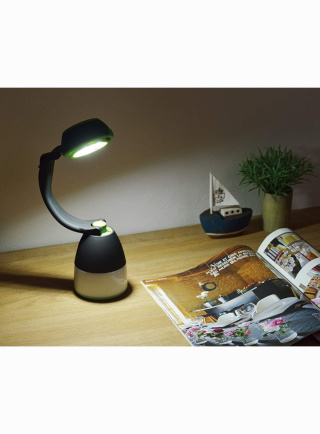 Rechargeable 4 In1 Table Lamp with Power Bank