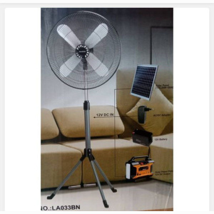 Duravolt 18&quot;energy saving DC STANDING FAN + free solar panel