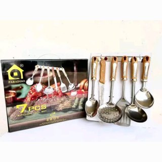 7pcs spoon set with hanger