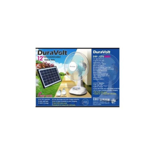 Duravolt 12 inches table fan
