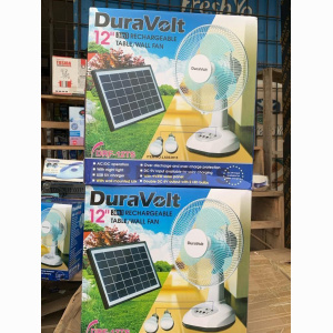 Duravolt 12 inches table fan